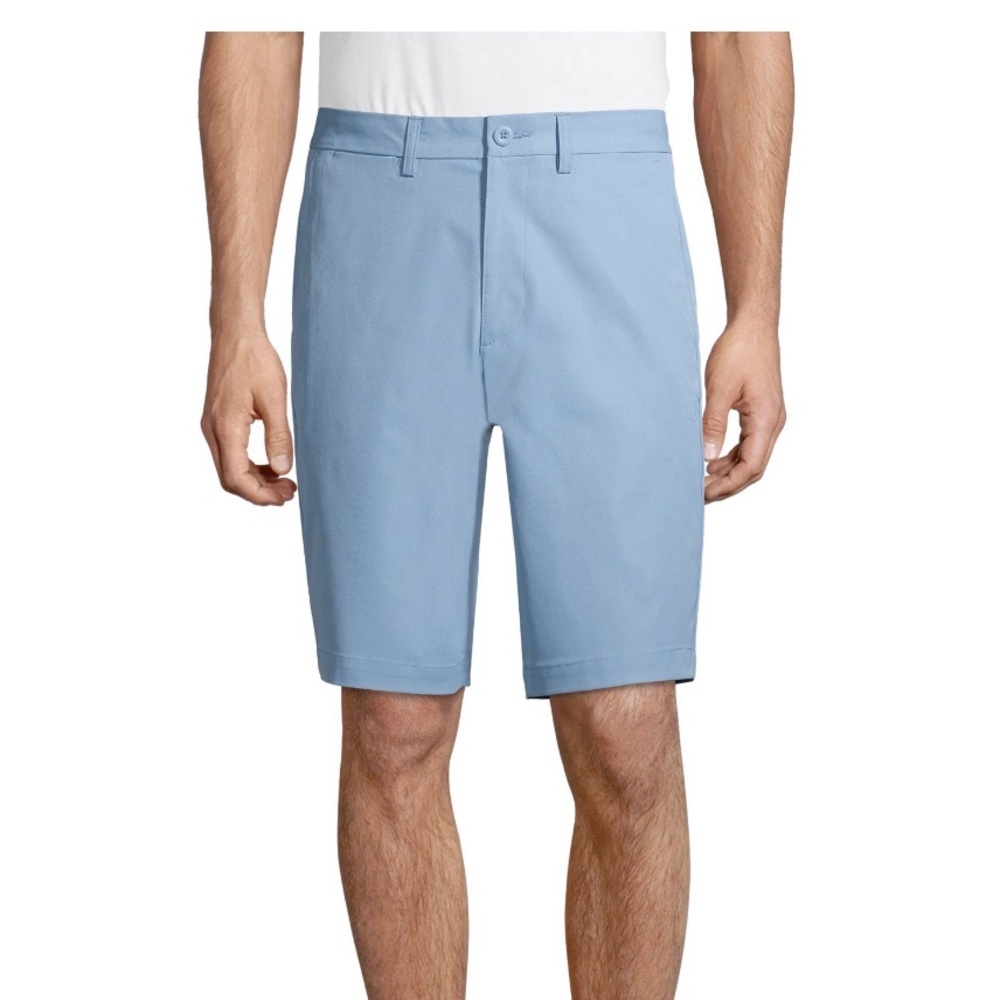 George Big Men's Performance Flat Front Shorts - Picture 2 of 7